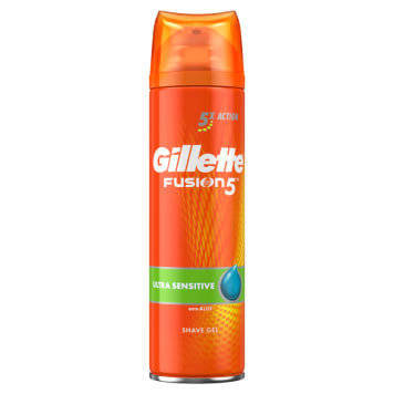 Gillette Fusion 5 Ultra Sensitive Żel do golenia 200ml